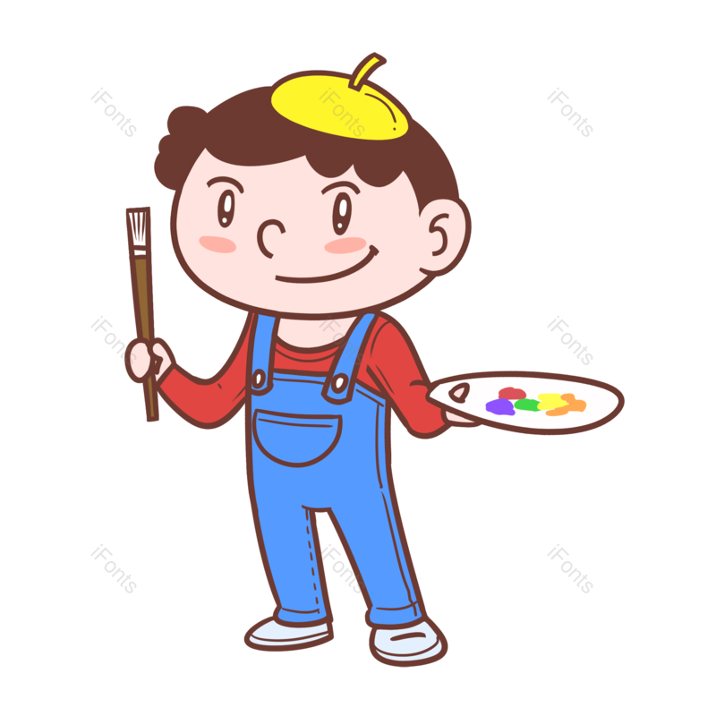 卡通图片,儿童元素,绘画PNG,人物免抠素材